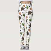 🐺 Werewolf Halloween Leggings 🎃💀 レギンス (正面)