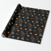 🐺 Werewolf Halloween Wrapping Paper 🎃💀 ラッピングペーパー (アンロールド)