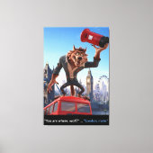 Werewolf in London funny canvas print キャンバスプリント (正面)