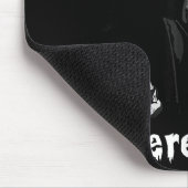 Werewolf_ There, Wolf. Funny Abby Normal Retro Com マウスパッド (コーナー)