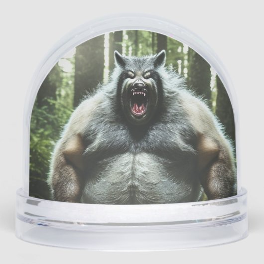 Werewolf Who Ate The Whole Village snow globe (正面)