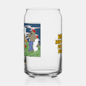 Werewolves Havinf Pizza Glass ガラス缶 (左)