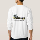 Werewolves Having Pizza Men's Sweatshirt スウェットシャツ (裏面)