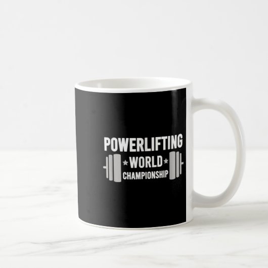 Werlifter Motivational Gym Werlifting World Chamon コーヒーマグカップ (右)