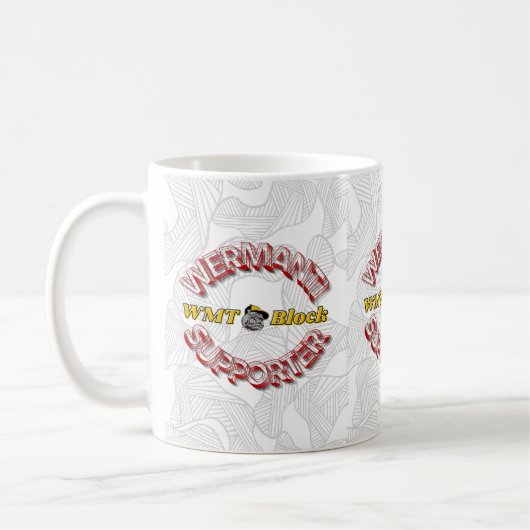 Wermantis Supporter コーヒーマグカップ (左)