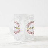 Wermantis Supporter フロストグラスマグカップ (正面左)