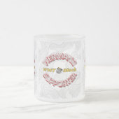 Wermantis Supporter フロストグラスマグカップ (中央)