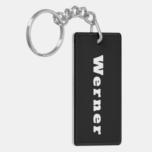 Werner キーホルダー (正面左)