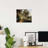 Werner Holmberg Road in Heme (暑い夏の日) ポスター (ホームオフィス)