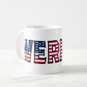 Werner Name Vorname USA styled Tasse Kaffeetasse コーヒーマグカップ (正面左)