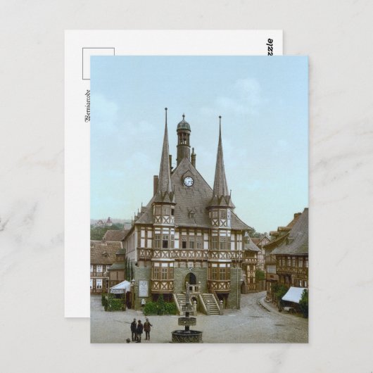 Wernigerode （1900年c.） ポストカード (正面/裏面)