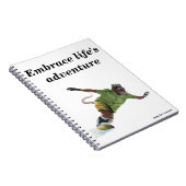 Werratスノーボードスポーツファンタジーアートノート ノートブック (右側)