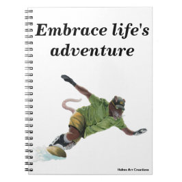 Werratスノーボードスポーツファンタジーアートノート ノートブック