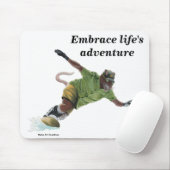 Werratスノーボードファンタジーアートマウスパッド マウスパッド (マウス)