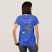 Werrat Snowboarder Snowboardingファンタジーアートシャツ Tシャツ (裏面フル)