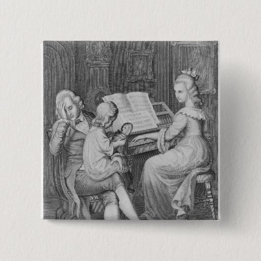 「Wertherの悲哀からのイラストレーション 缶バッジ (正面)