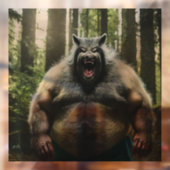 Werwolfのシ食べースルー窓のフロントスティックを取り付ける ウィンドウサイン (シート2)