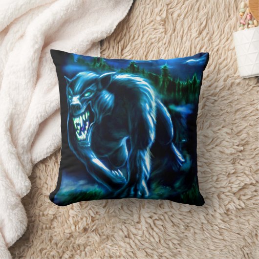 Werwolf Pillow クッション (ブランケット)