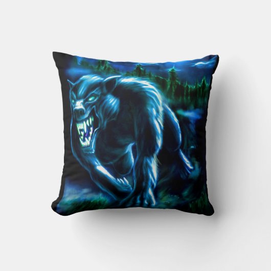 Werwolf Pillow クッション (正面)