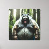 Werwolf Who 食べ The Whole Village  canvas print キャンバスプリント (正面)