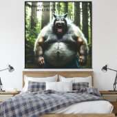 Werwolf Who 食べ The Whole Village  canvas print キャンバスプリント (インサイチュ (寝室))