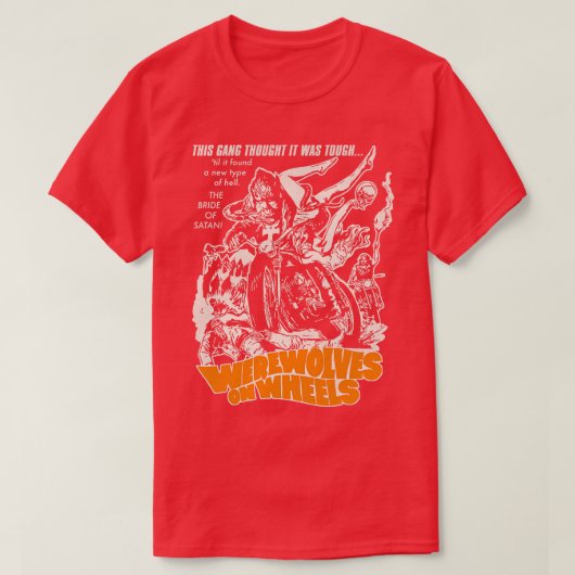 Werwolves on Wheels Tシャツ (デザイン正面)