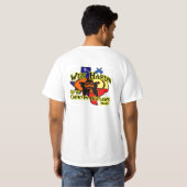 wesのhardinの国の無法者のギターのロゴ tシャツ (裏面フル)