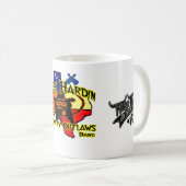 wesのhardinの国はコーヒー・マグを不法とします コーヒーマグカップ (正面右)