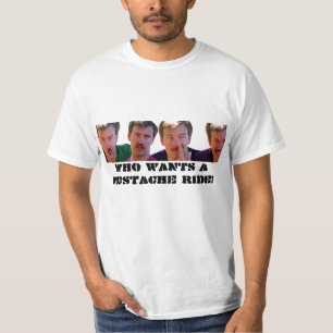 wesのTシャツ1、WHOは髭の乗車がほしいと思います! Tシャツ