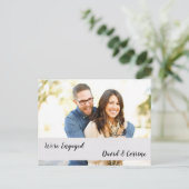 We's 婚約した Copples婚約 ポストカード (スタンド正面)