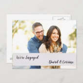 We's 婚約した Copples婚約 ポストカード (正面/裏面)