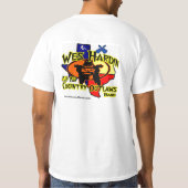 Wes Hardinの国の無法者のテキサス州のロゴT Tシャツ (裏面)