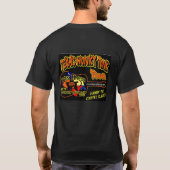 Wes Hardinの国の無法者の安酒場旅行 Tシャツ (裏面)