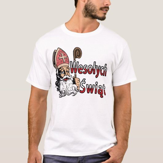 Wesolych Swiatセントニコラス Tシャツ (正面)