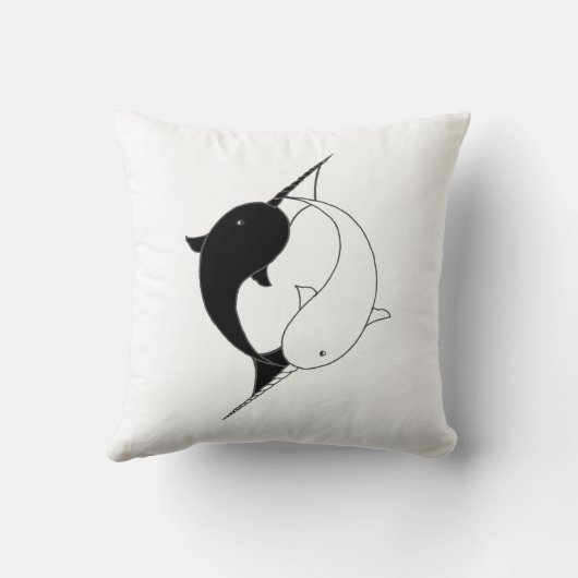 wesome Narwhals クッション (裏面)