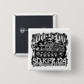 Wespeピンバックボタン 缶バッジ (正面&裏面)