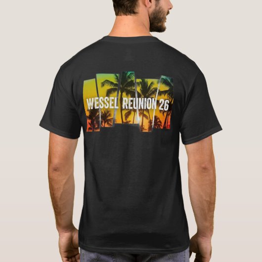WESSEL REUNION 2026  Tシャツ (裏面)