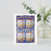 Wessen Tea/Spice/Coffeeヴィンテージ ポストカード (スタンド正面)