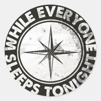 WESTスタンプ ラウンドシール