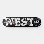 WEST スケートボード (横)