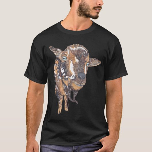 WEST AFRICAN DWARF GOAT Tシャツ (正面)