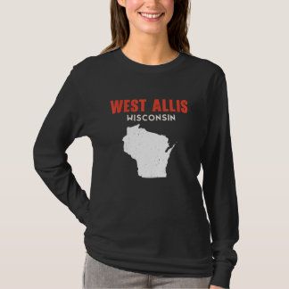 West Allis USA State America Travel Montanan Helen Tシャツ