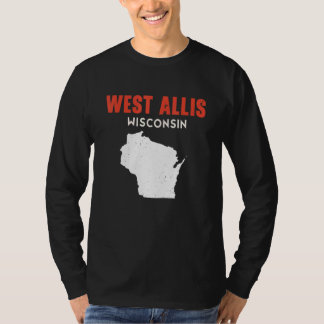 West Allis USA State America Travel Montanan Helen Tシャツ