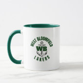 West Bloomfield High School Coffee Mug マグカップ (左)