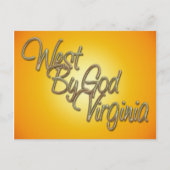 West by God Virginia_2 ポストカード (正面)