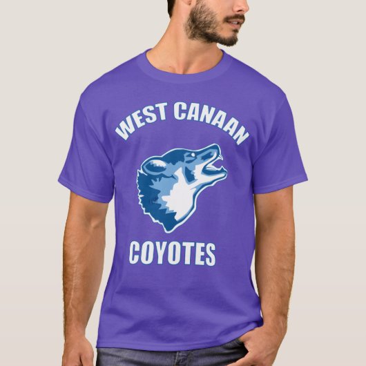 West Canaan Coyotes retro Tシャツ (正面)