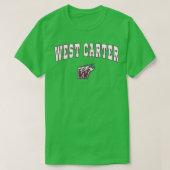 West Carter High School Comets  Tシャツ (デザイン正面)