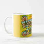 West Chester County  NY Retro Mug コーヒーマグカップ (左)