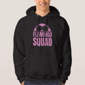 West Citrus Flamingo Squad パーカ (正面)