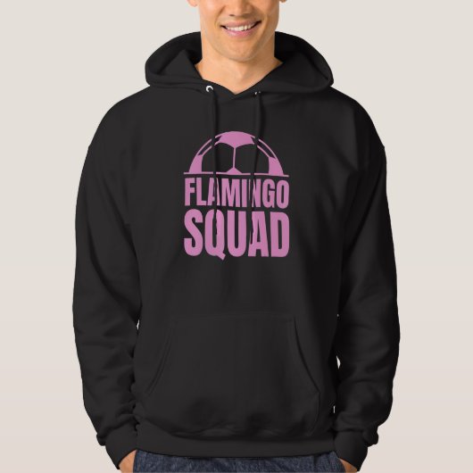 West Citrus Flamingo Squad パーカ (正面)